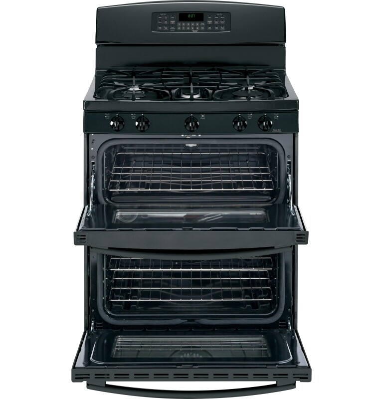 30" Free-Standing Gas Double Oven Range with Convection JGB870DEFBB