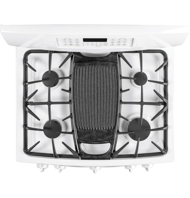 30" Free-Standing Gas Double Oven Range with Convection JGB870DEFWW