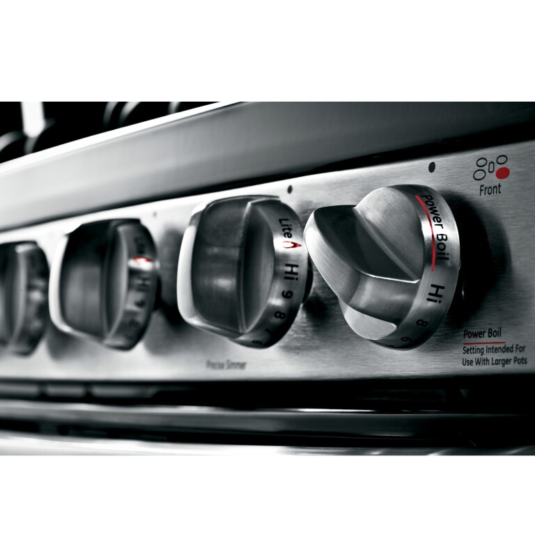 30" Free-Standing Gas Double Oven Range with Convection JGB870SETSS