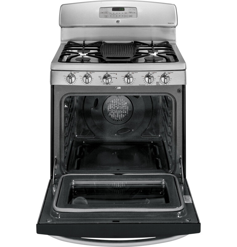 30" Free-Standing Gas Range with Baking Drawer JGB900SEPSS