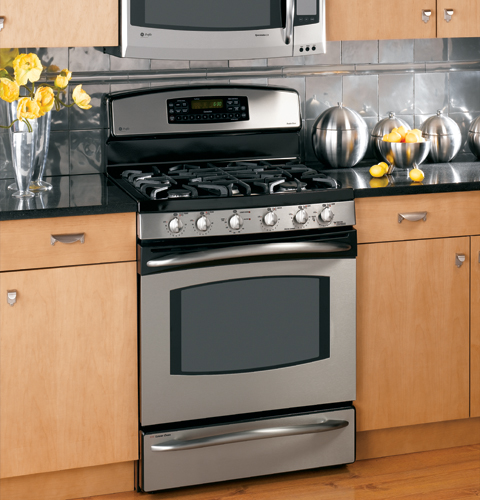 30" Free-Standing Double Oven Range JGB918SELSS