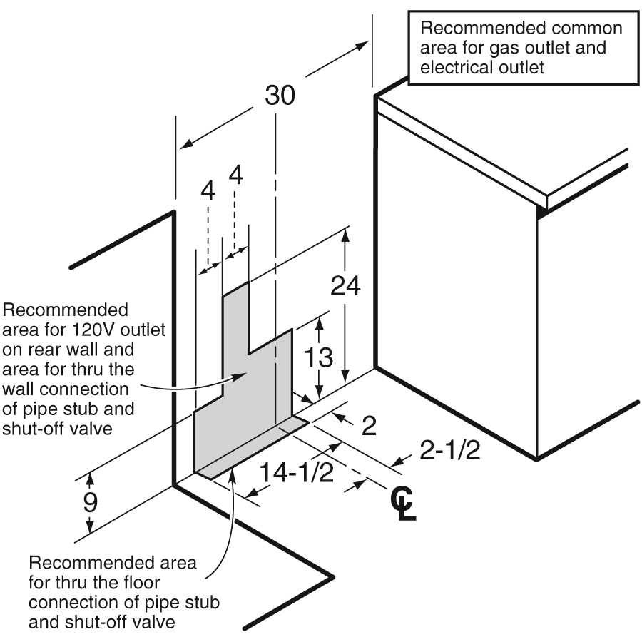 30" Free-Standing Double Oven Range JGB928KEKCC