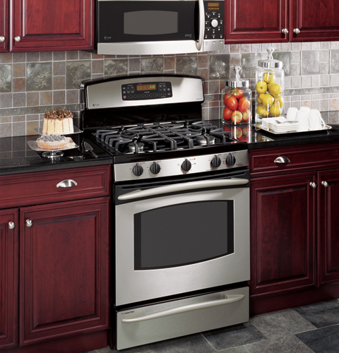 30" Free-Standing Double Oven Range JGB928SEKSS