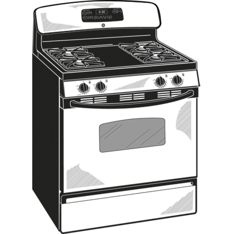 30" Free-Standing Gas Range JGBP25GERSA
