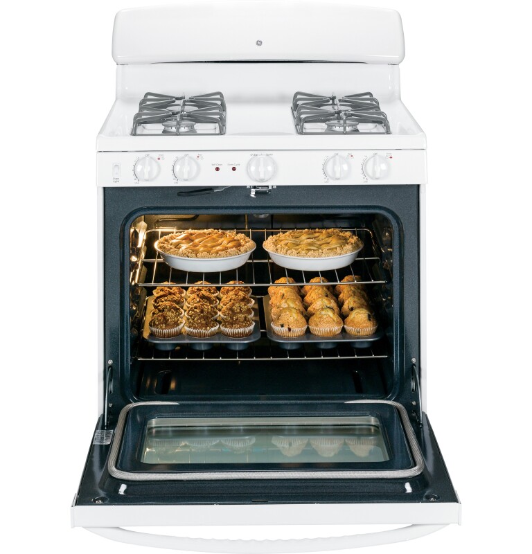 30" Free-Standing Gas Range JGBP27DEMWW