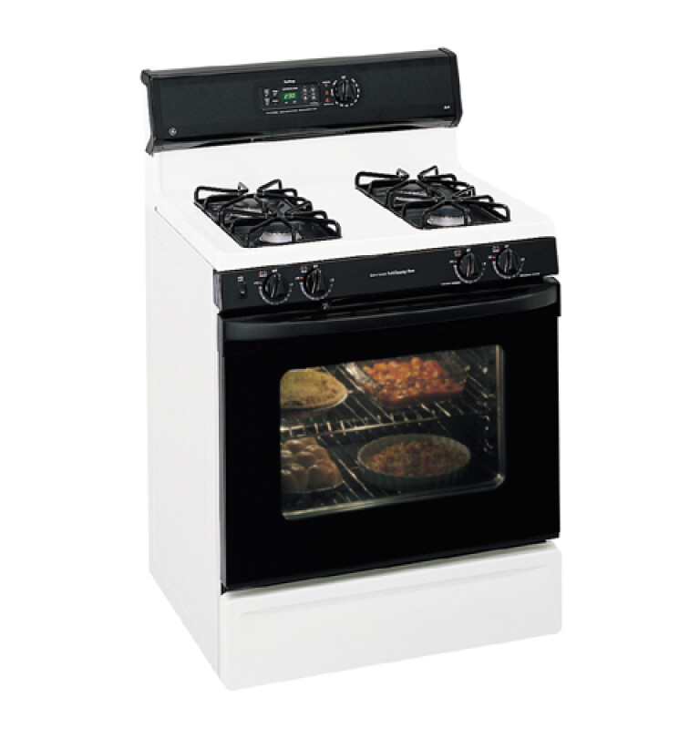 GE Spectra 30" Free-Standing XL44™ Gas Range Black JGBP30BEAAD Picture 1