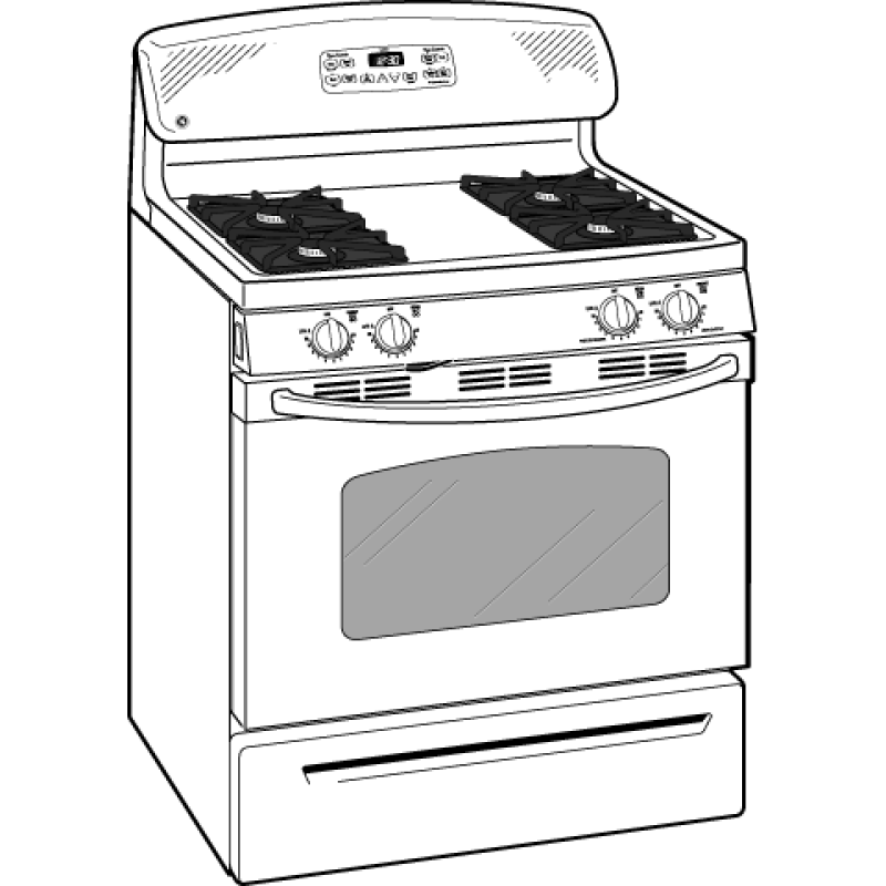 30" Free-Standing Gas Range JGBP33DEMCC