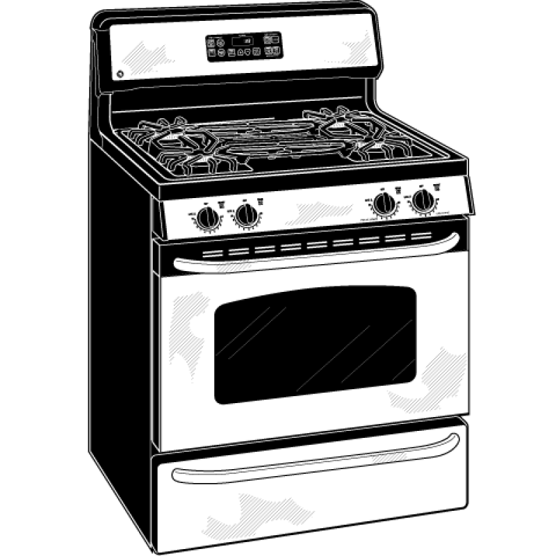 30" Free-Standing Gas Range JGBP34SELSS