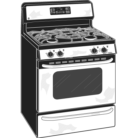 30" Free-Standing Gas Range JGBP35SEJSS