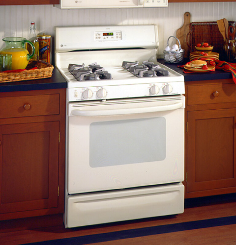 Spectra 30" Free-Standing Self-Cleaning Gas Range with QuickSet IV Oven Controls, Sealed Cooktop Burners and In-Oven Broiling JGBP79CEACC