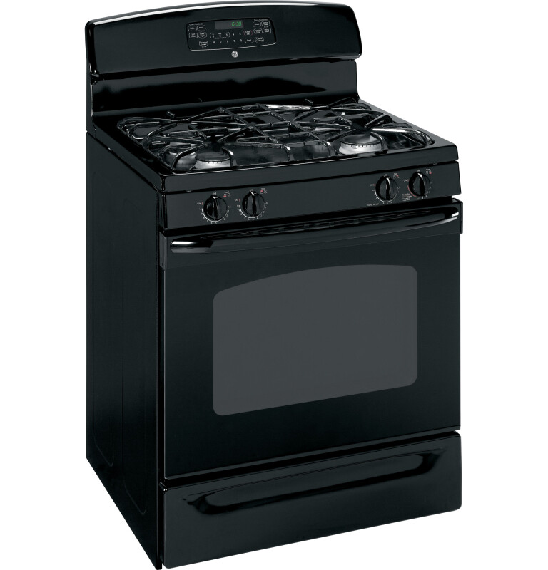 30" Free-Standing Gas Range with Warming Drawer JGBP85DEMBB