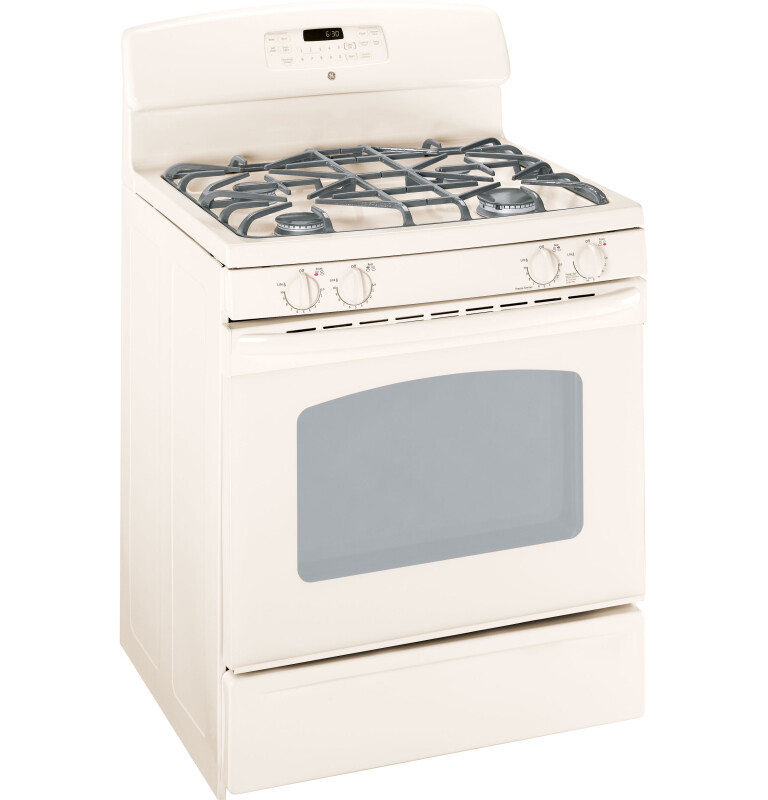 30" Free-Standing Gas Range with Warming Drawer JGBP85DEMCC