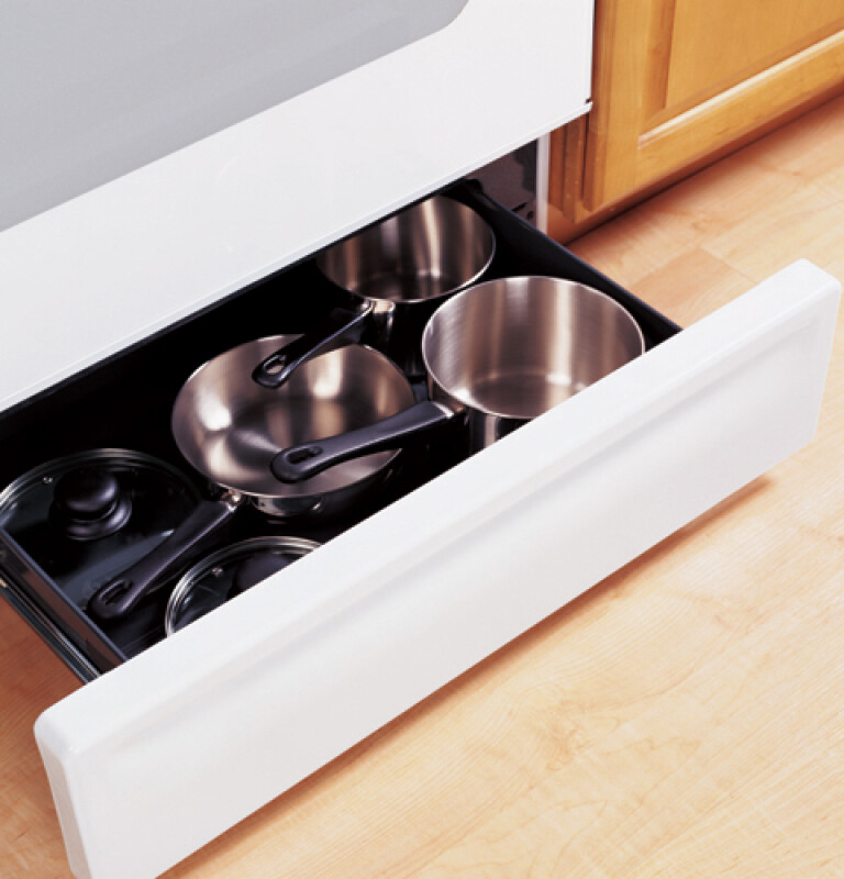 30" Free-Standing Gas Range with Warming Drawer JGBP85WEHWW