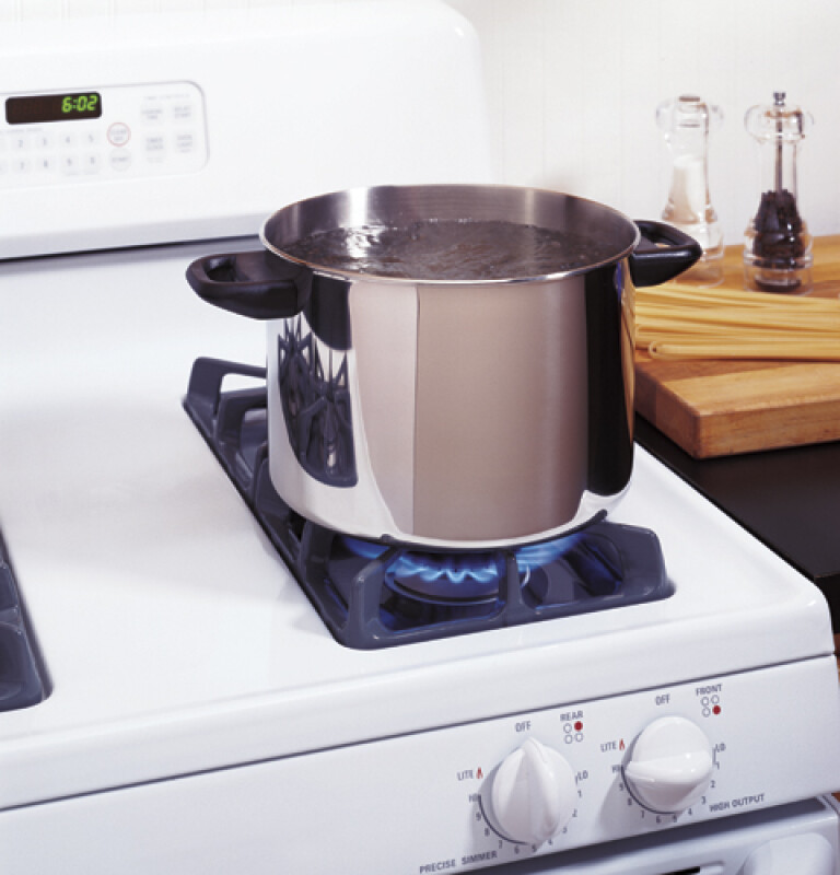 30" Free-Standing Gas Range with Warming Drawer JGBP85WEHWW