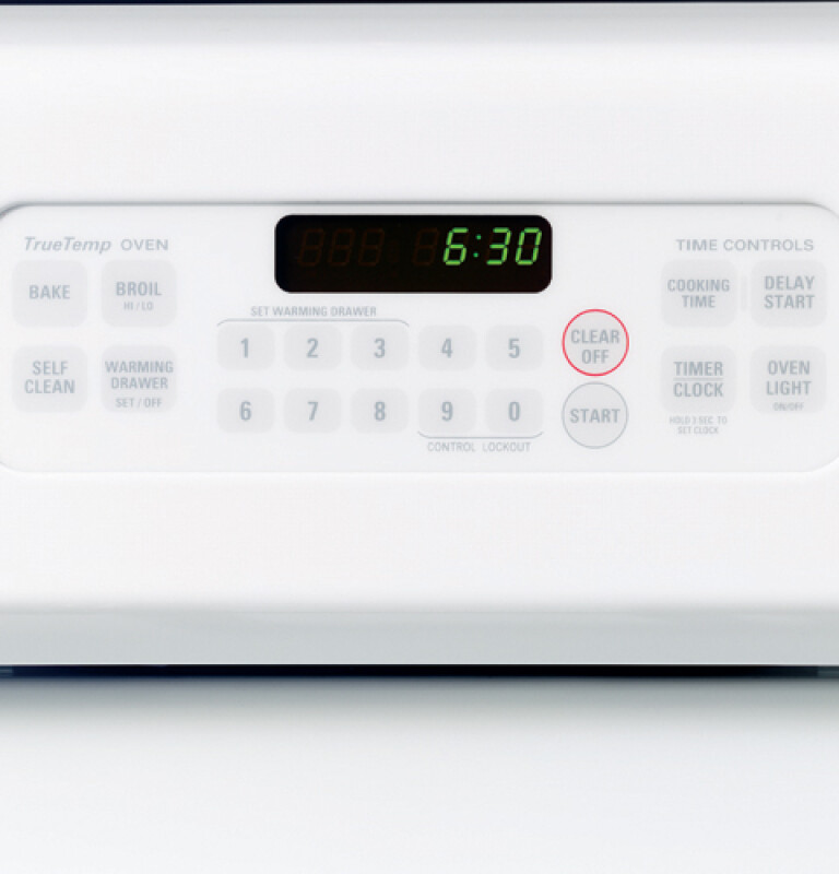 30" Free-Standing Gas Range with Warming Drawer JGBP85WEHWW