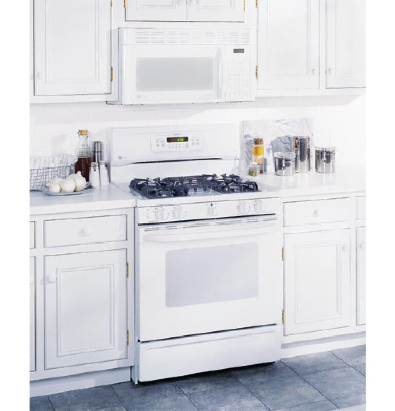 30" Spectra Free-Standing Gas Range with Warming Drawer JGBP86AEBAA