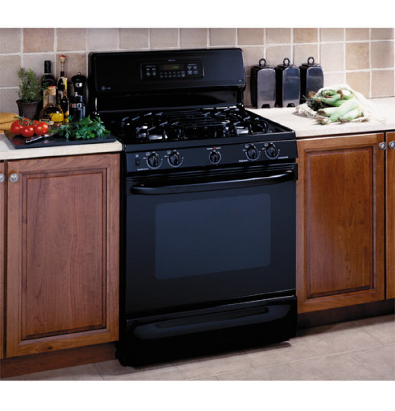 Spectra 30" Free-Standing Gas Range with Warming Drawer JGBP86BEBBB