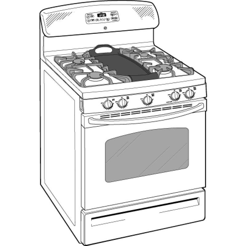 30" Free-Standing Gas Range JGBP86DEMWW