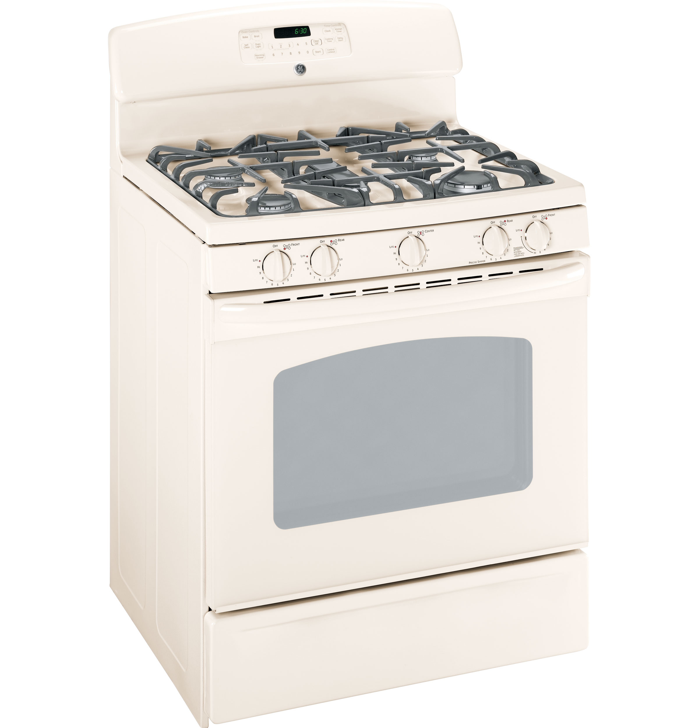 30" Free-Standing Gas Range with Warming Drawer JGBP88DEMCC