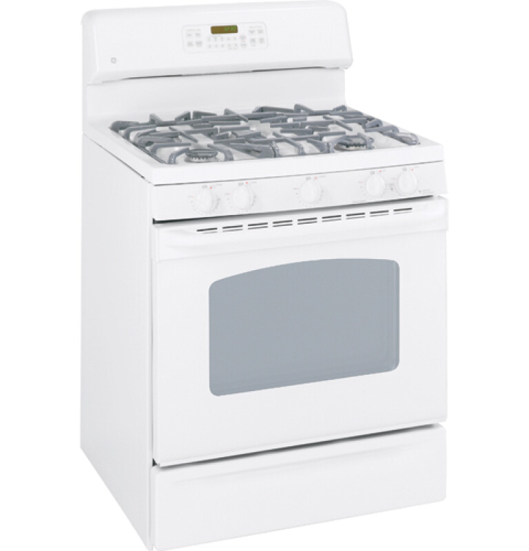 30" Free-Standing Gas Range with Warming Drawer JGBP88WELWW