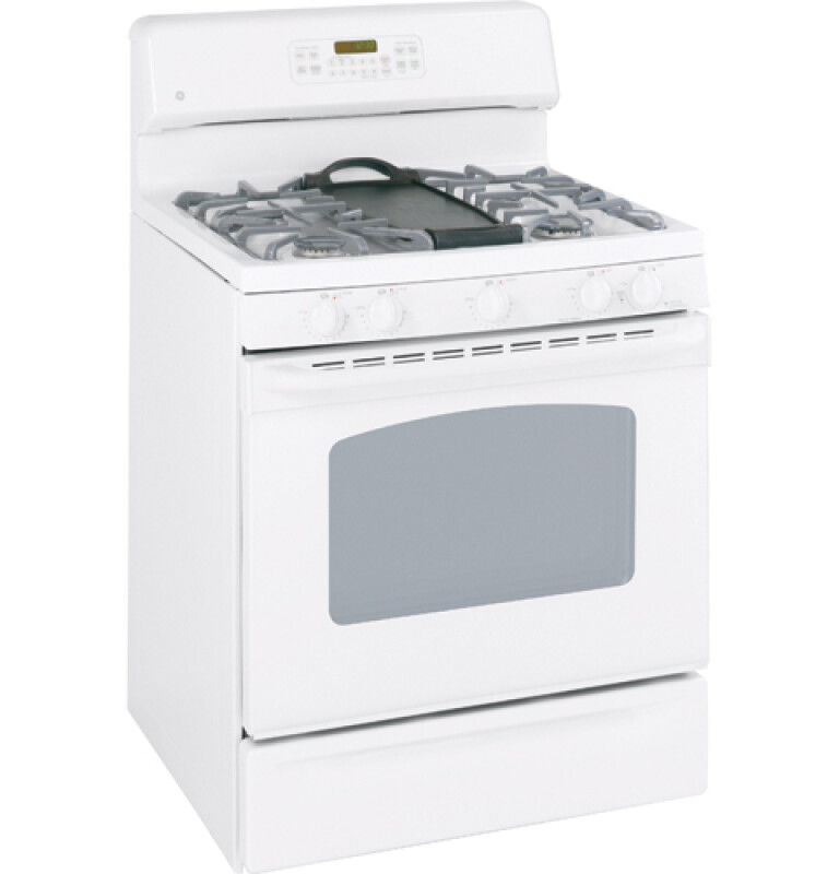 30" Free-Standing Gas Range with Warming Drawer JGBP88WELWW
