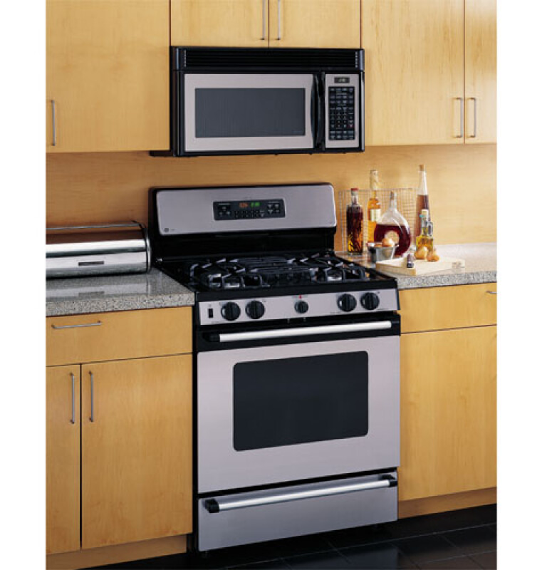 Spectra 30" Self-Clean Free-Standing Gas Range with Warming Drawer JGBP90MEBBC