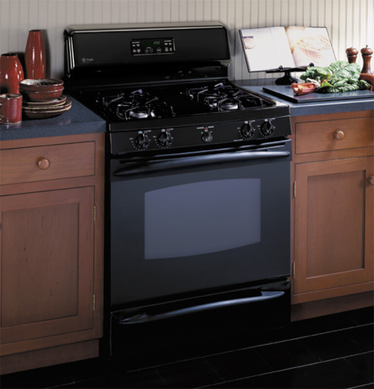 30" Self-Clean Free-Standing Gas Range with Warming Drawer JGBP99BEHBB