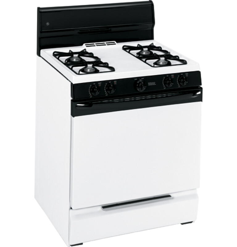30" Free-Standing Gas Range JGBS04BPMWH