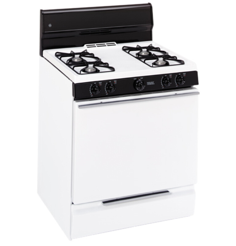 30" Free-Standing Gas Range JGBS04PPHWH