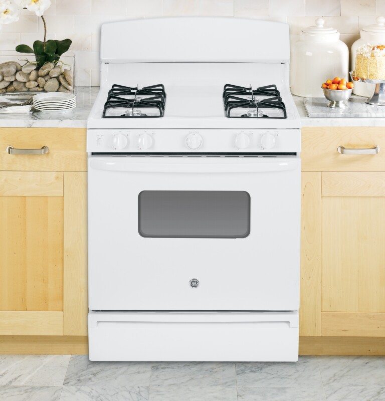 30" Free-Standing Gas Range JGBS10DEFWW