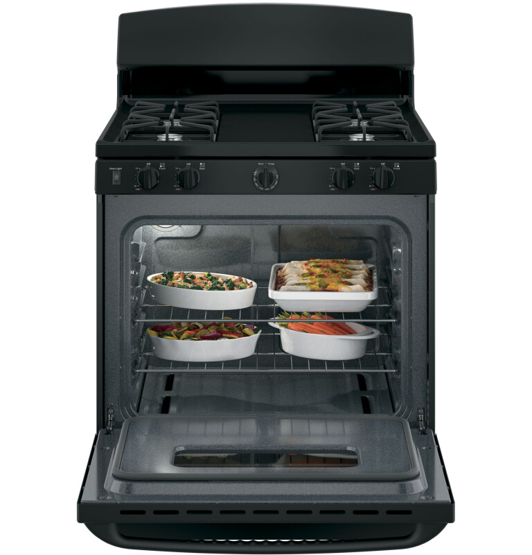 30" Free-Standing Gas Range JGBS10DEKBB