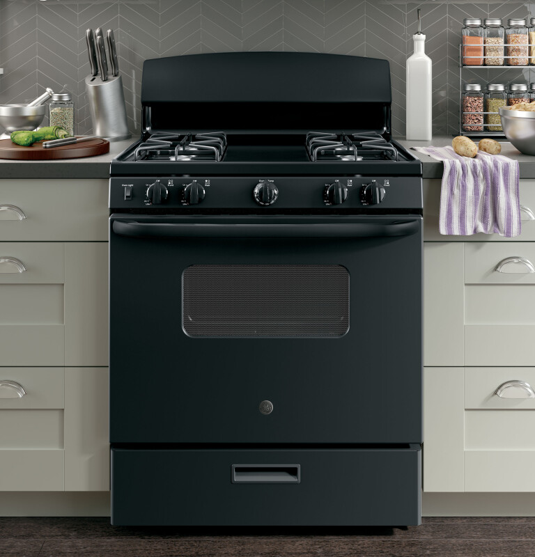 30" Free-Standing Gas Range JGBS10DEKBB