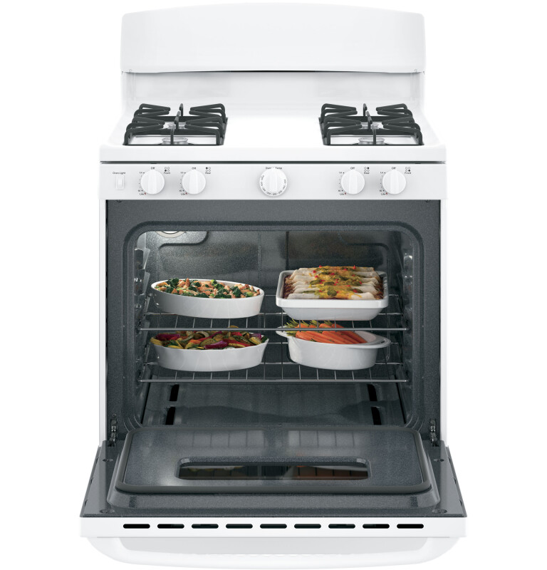 30" Free-Standing Gas Range JGBS10DEKWW