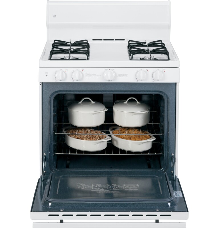 30" Free-Standing Gas Range JGBS14PCDWW