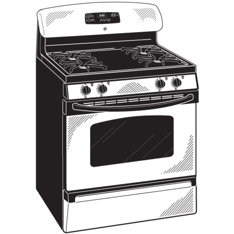 30" Free-Standing Gas Range JGBS18GETSA