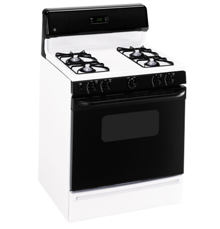 30" Free-Standing Gas Range JGBS20BEHWH
