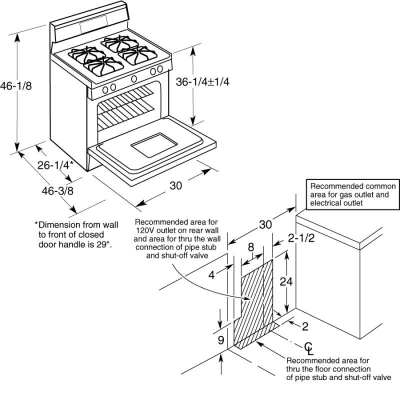 30" Free-Standing Gas Range JGBS20DEMWW