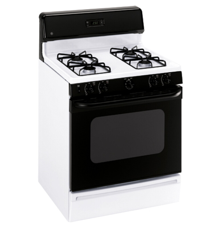 30" Free-Standing Gas Range JGBS22BEHWH