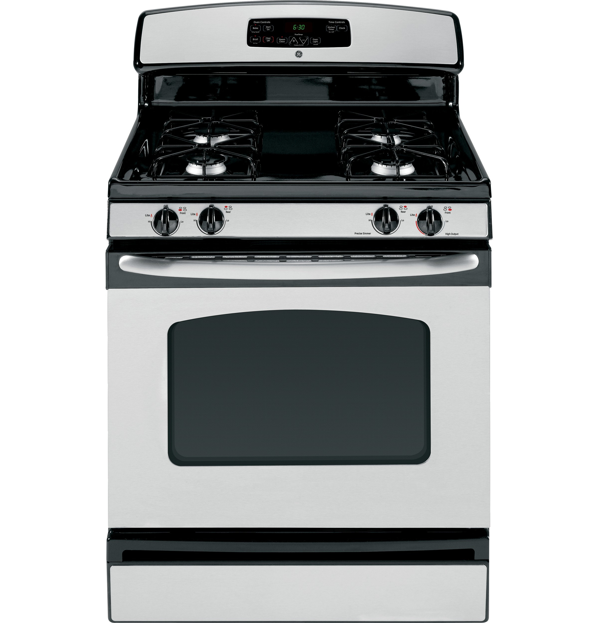 30" Free-Standing Gas Range with Steam Clean JGBS23SETSS