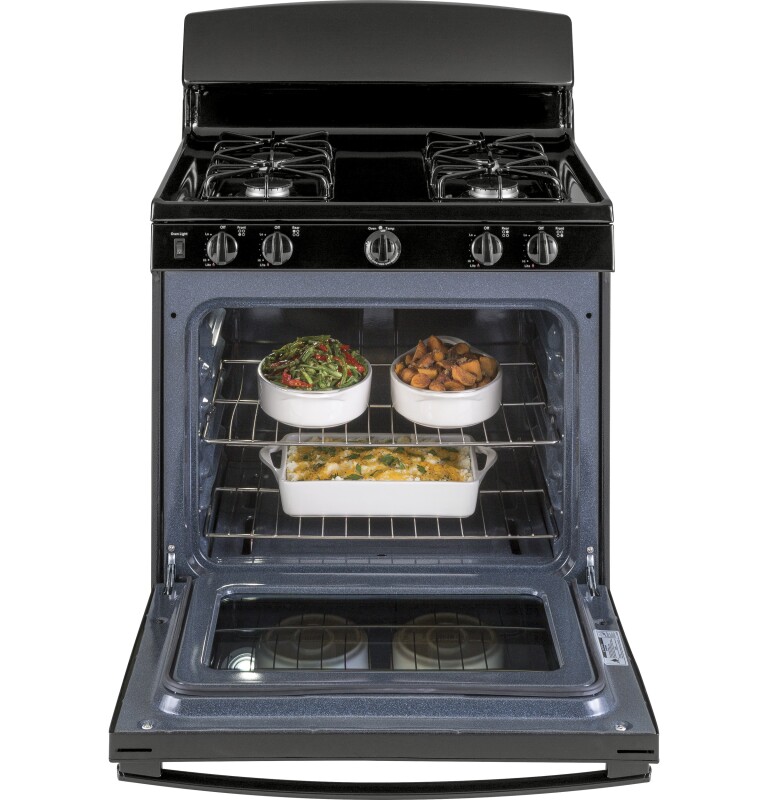 30" Free-Standing Gas Range JGBS30DEKBB