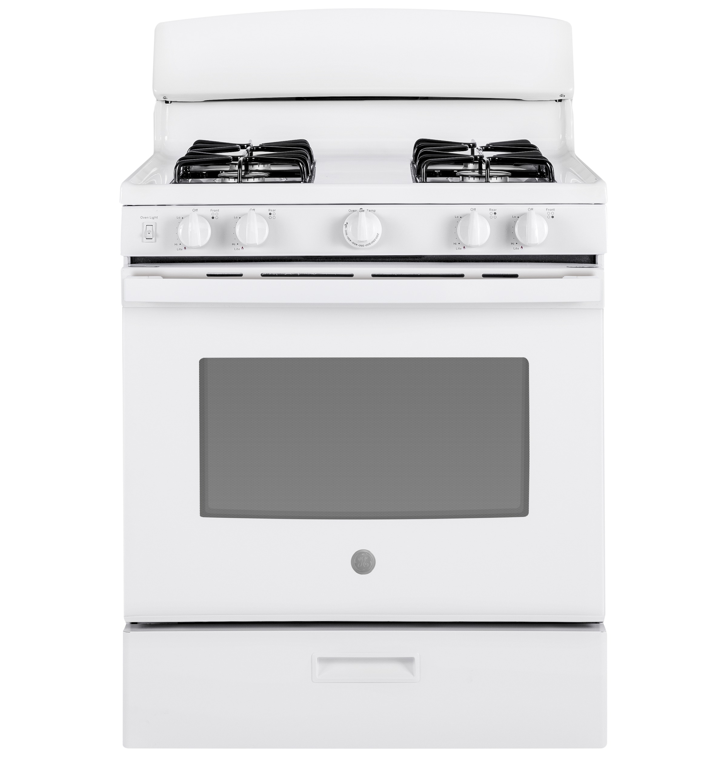 GE 30" Free-Standing Gas Range White JGBS30DEKWW Picture 1