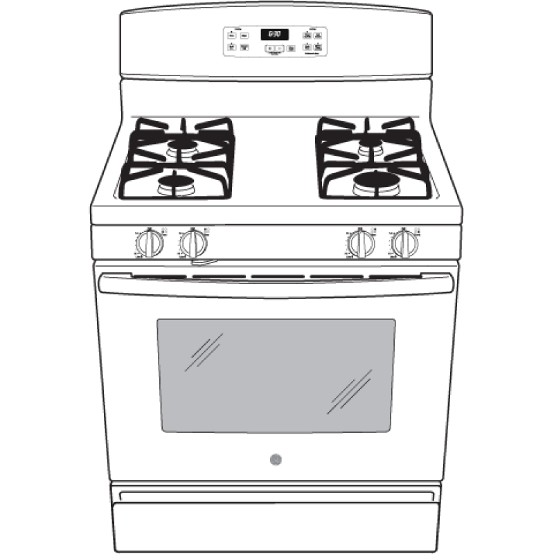 30" Free-Standing Gas Range JGBS60DEFCC