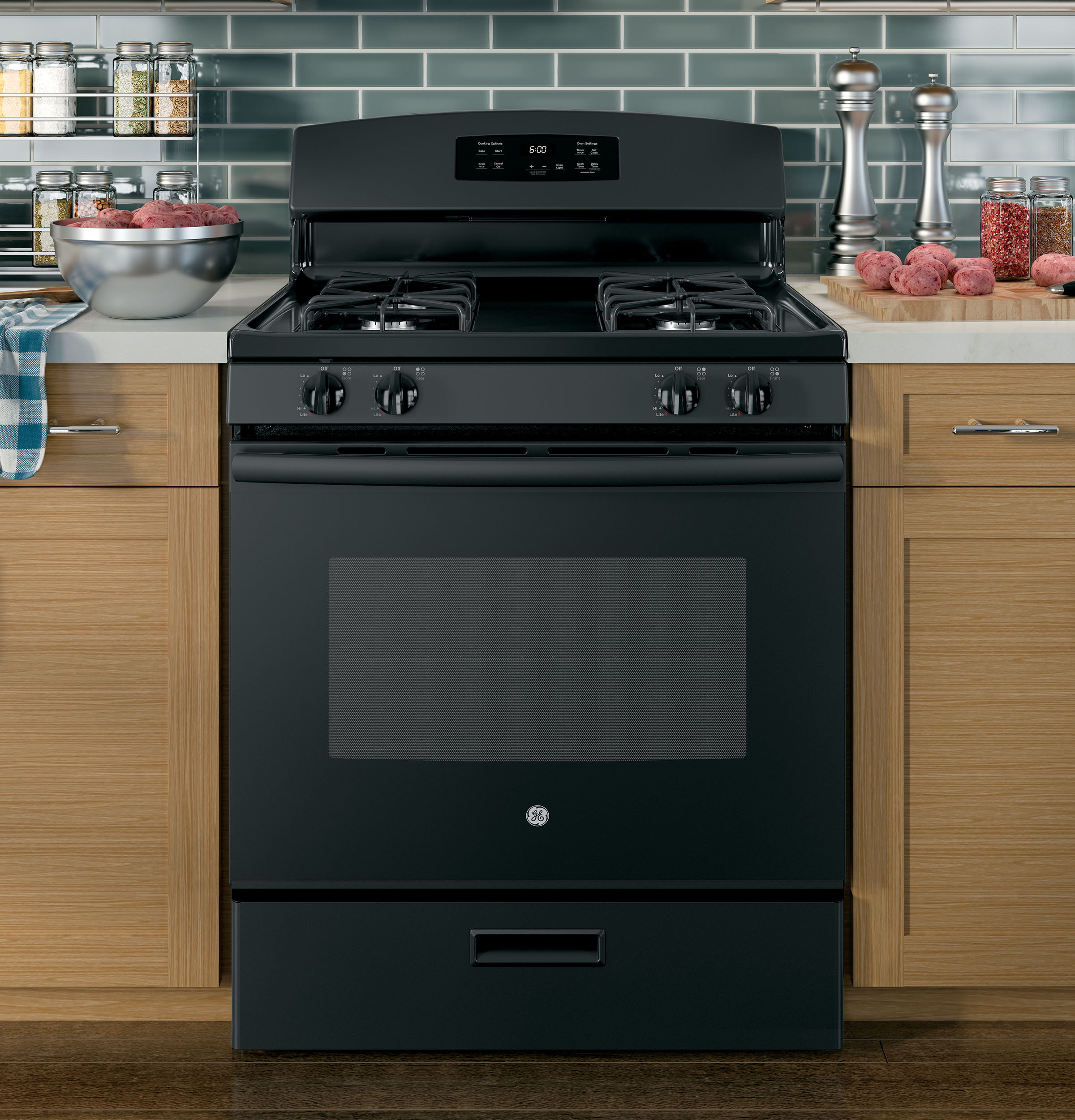 30" Free-Standing Gas Range JGBS60DEKBB