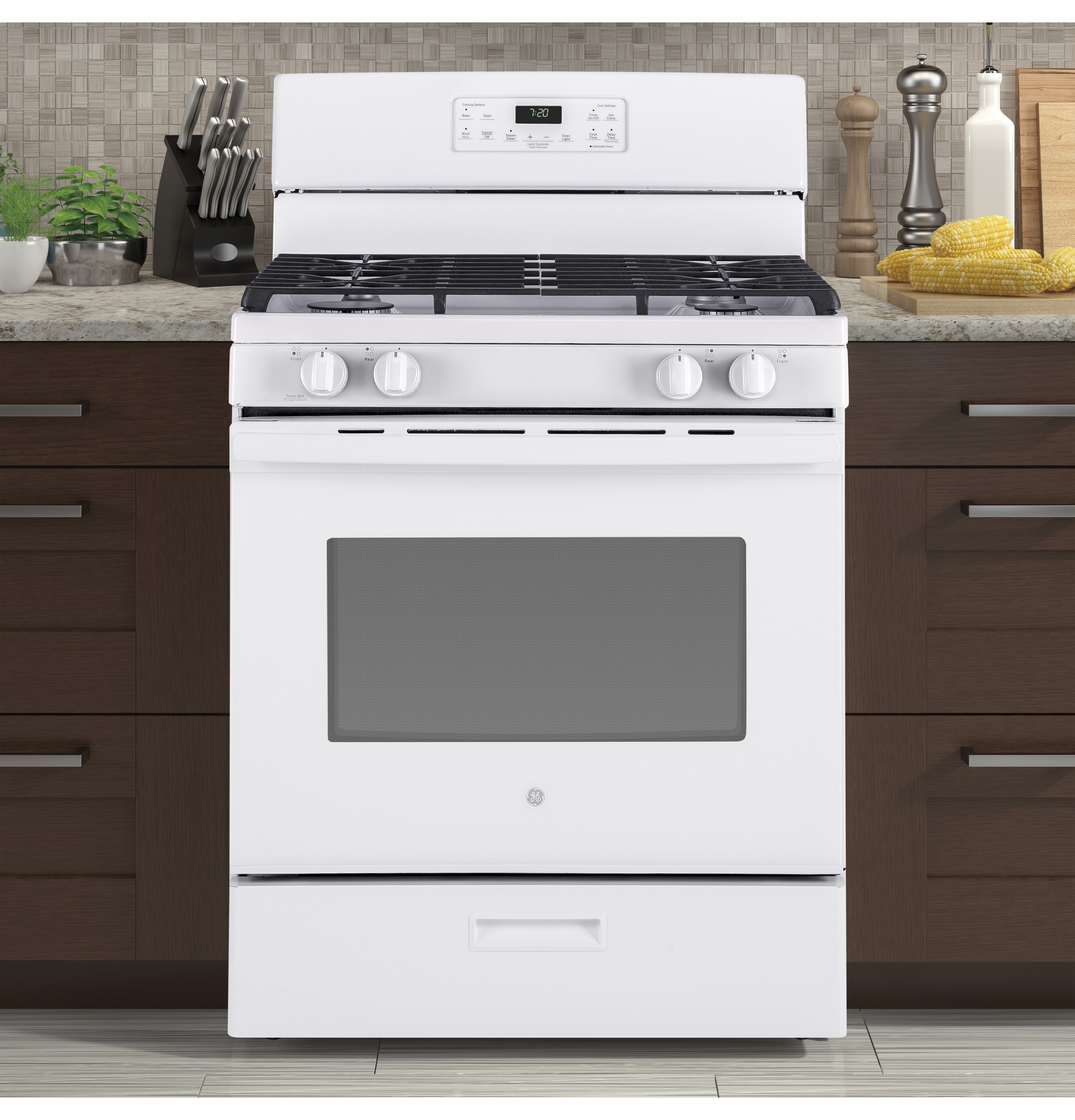30" Free-Standing Gas Range JGBS62DEKWW