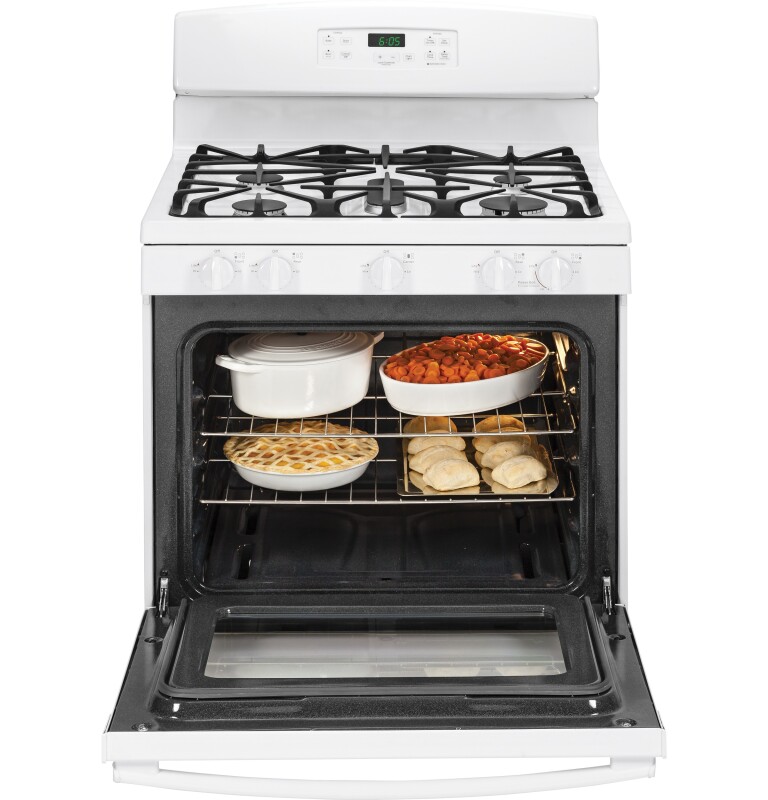 30" Free-Standing Gas Range JGBS65DEFWW