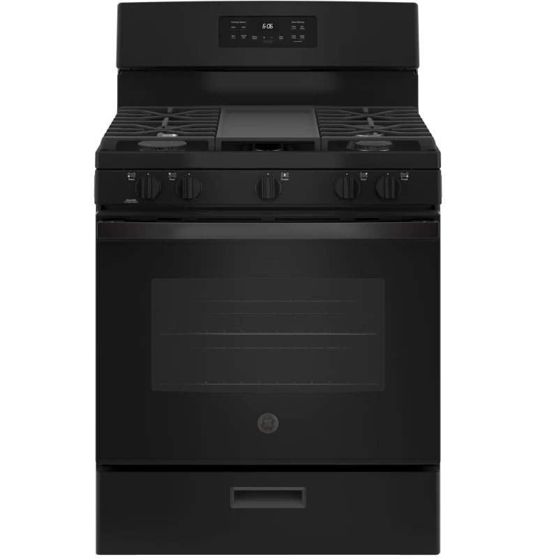 GE 30" Free-Standing Gas Range Black JGBS66DEKBB Picture 1