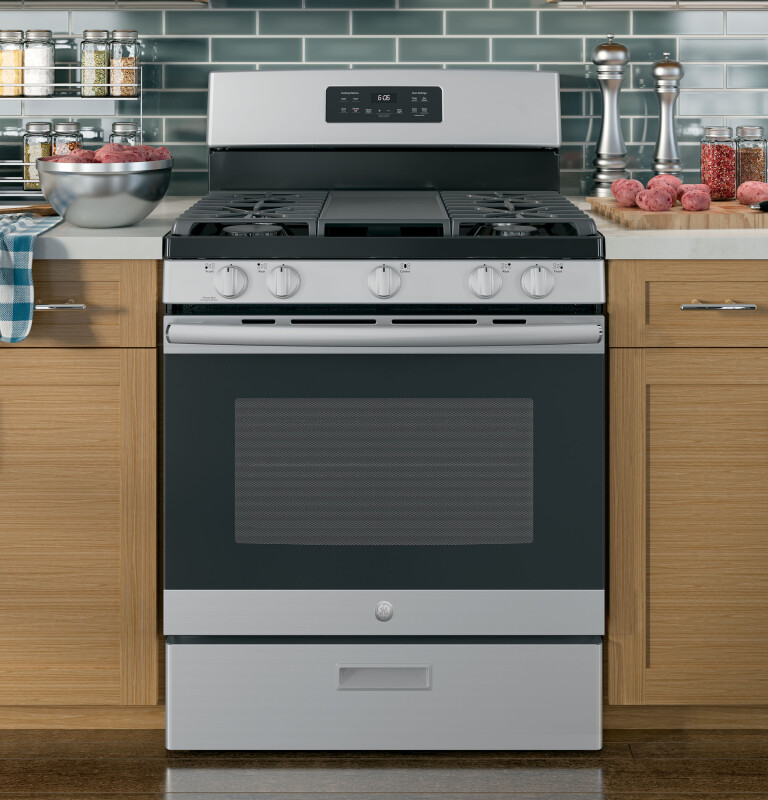 30" Free-Standing Gas Range JGBS66REKSS
