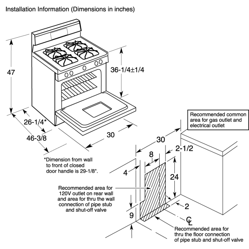 30" Free-Standing Gas Range JGBS80BELBB