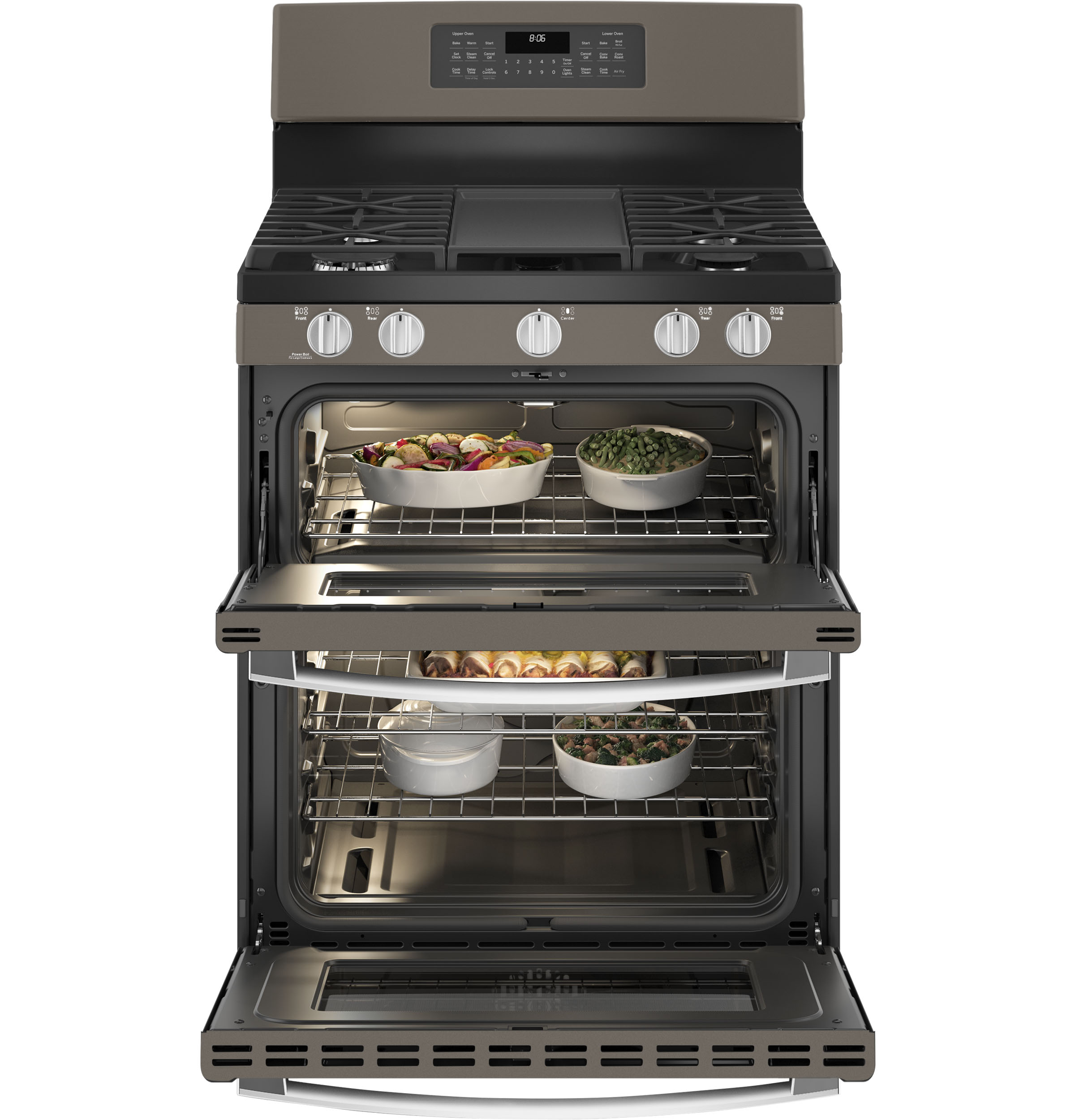 30" Free-Standing Gas Double Oven Convection Range JGBS86EPES