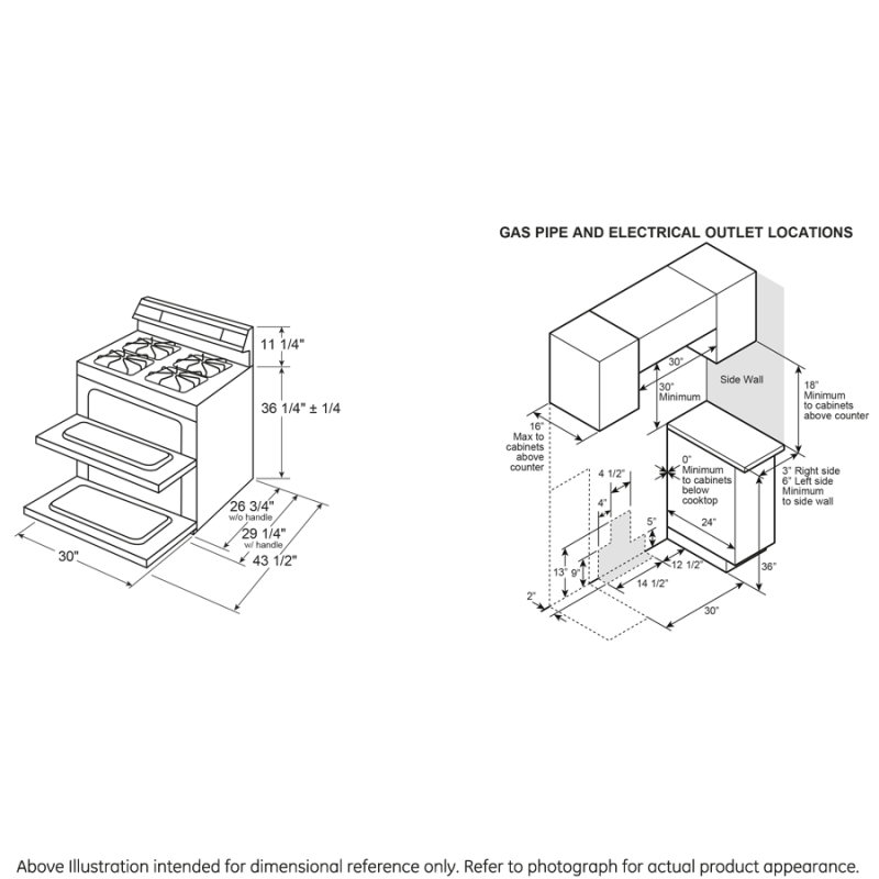30" Free-Standing Gas Double Oven Convection Range JGBS86SPSS